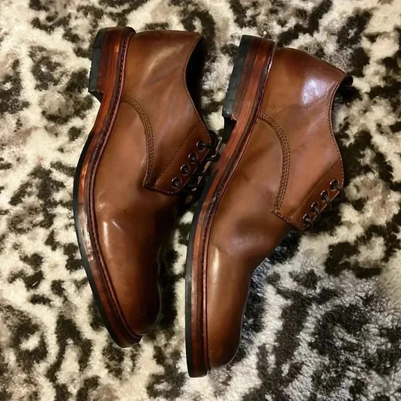 Frye Murray Oxford 80271 Mens Brown Oxfords & Lace Ups Plain Toe Shoes size 9.5 - Picture 3 of 7